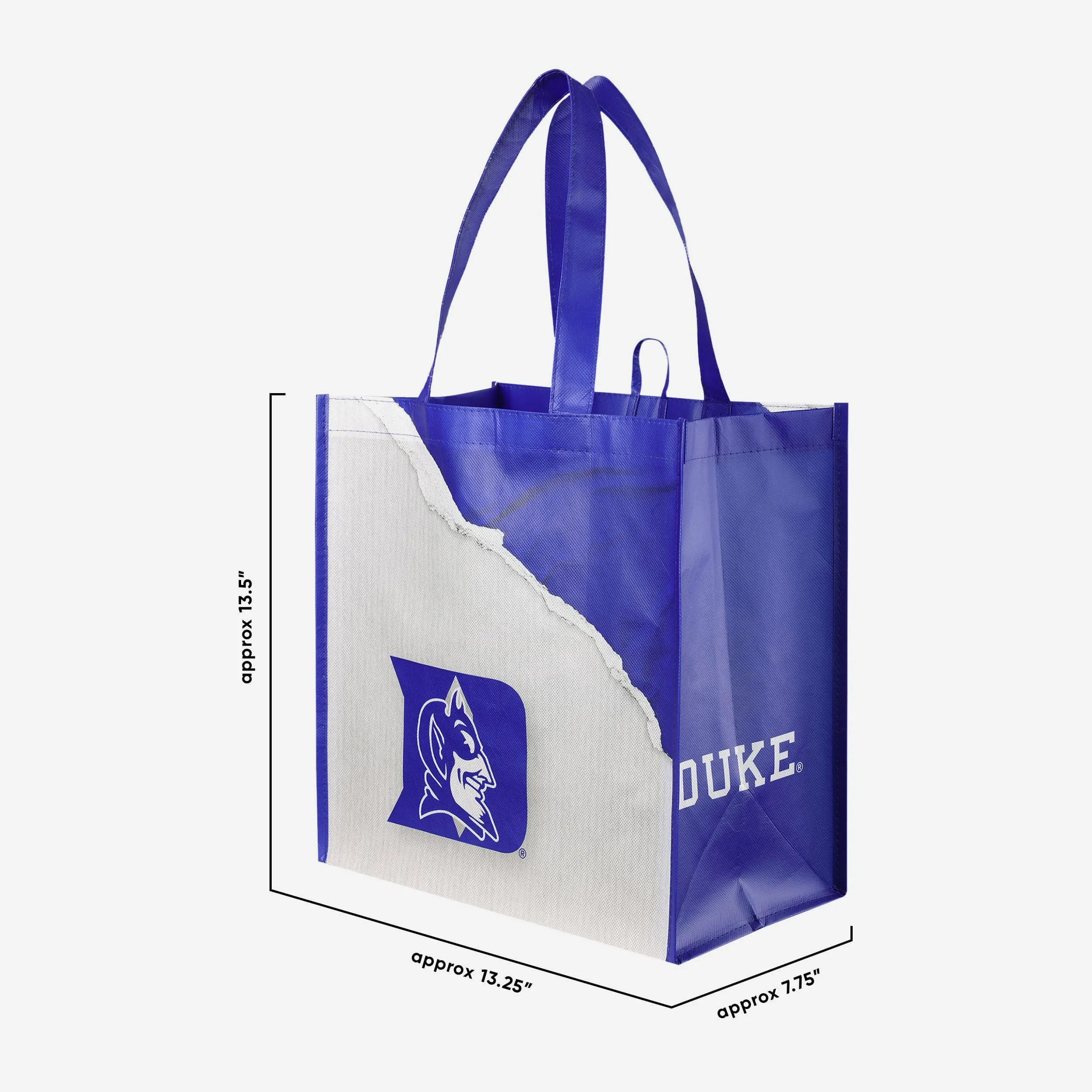 Duke Blue Devils 4 Pack Reusable Shopping Bag