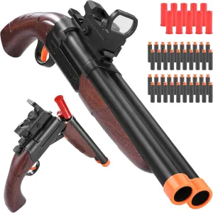 Eaciilee Toy Gun Soft Bullet Educational Model Shooting Games for 6  Boys Toy Gun Soft Bullet Educational Mode