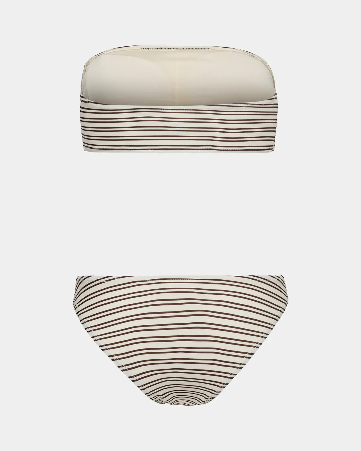 EbbaSW Bikini - Brown Striped