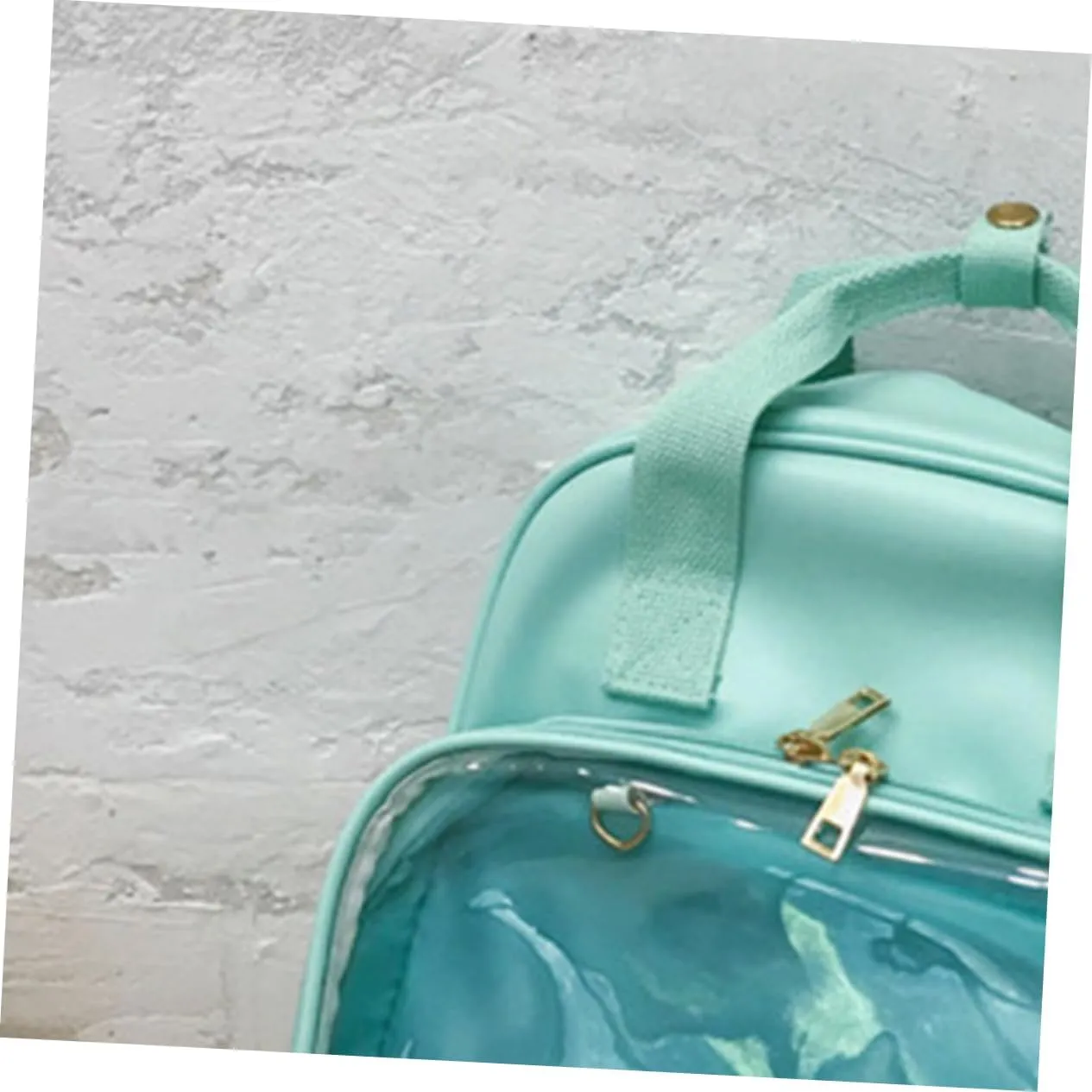Elegant Backpack Pvc Satchel for Girls Women Comfortable Shoulder Bag Storage