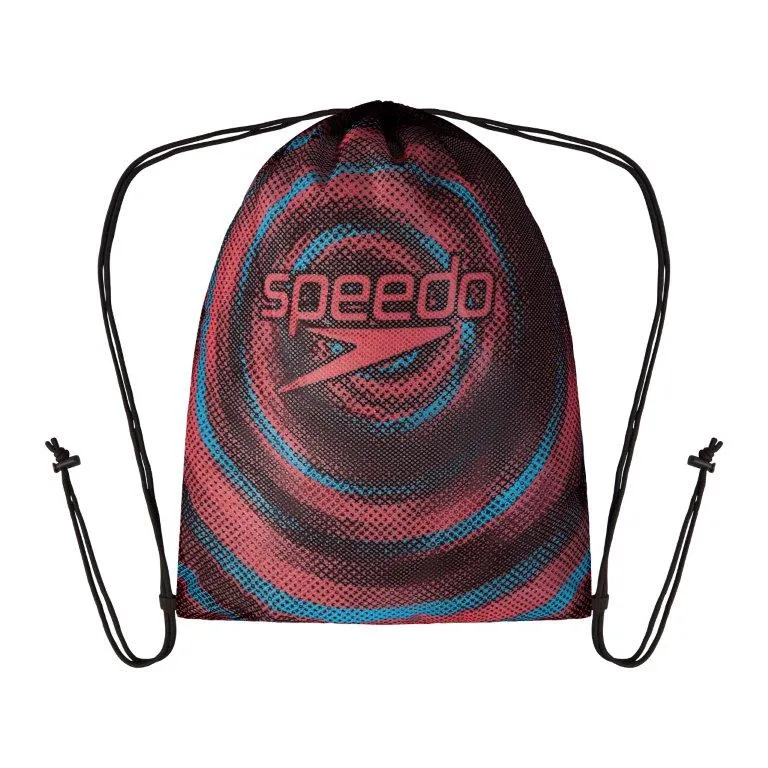 Equipment Mesh Bag Black/Blue/Red