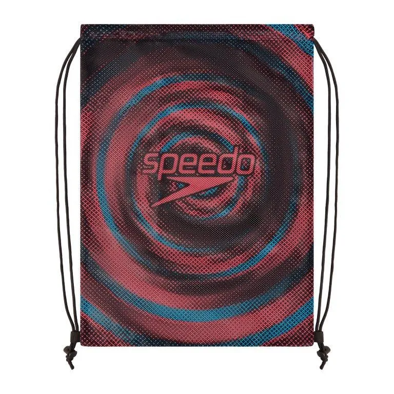 Equipment Mesh Bag Black/Blue/Red