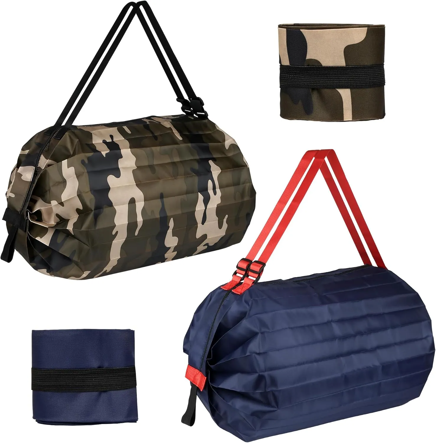evron Reusable Grocery Bags,Eco Bag,Large Capacity Foldable Tote Bags,Durable Waterproof,for Shopping/Travel/Laundry