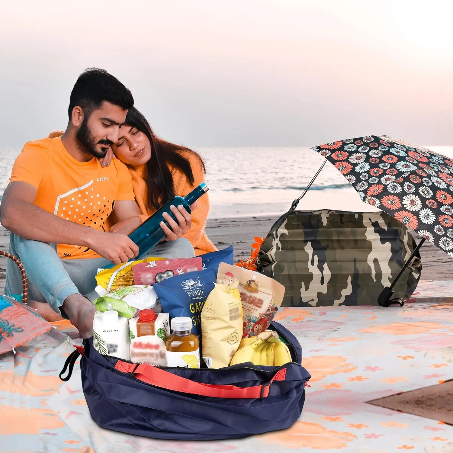 evron Reusable Grocery Bags,Eco Bag,Large Capacity Foldable Tote Bags,Durable Waterproof,for Shopping/Travel/Laundry