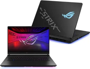 EXCaliberPC [2025] ASUS ROG Strix Scar 18 G835LX-XS97 (Intel Core Ultra 9 275HX, 64GB DDR5 RAM, 2TB NVMe SSD, NVIDIA GeForce RTX 5090, 18" 240Hz Mini LED, Windows 11 Pro) Gaming Laptop