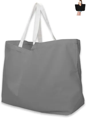 Extra Large Canvas Tote Bag - Big Largest Reusable Grocery