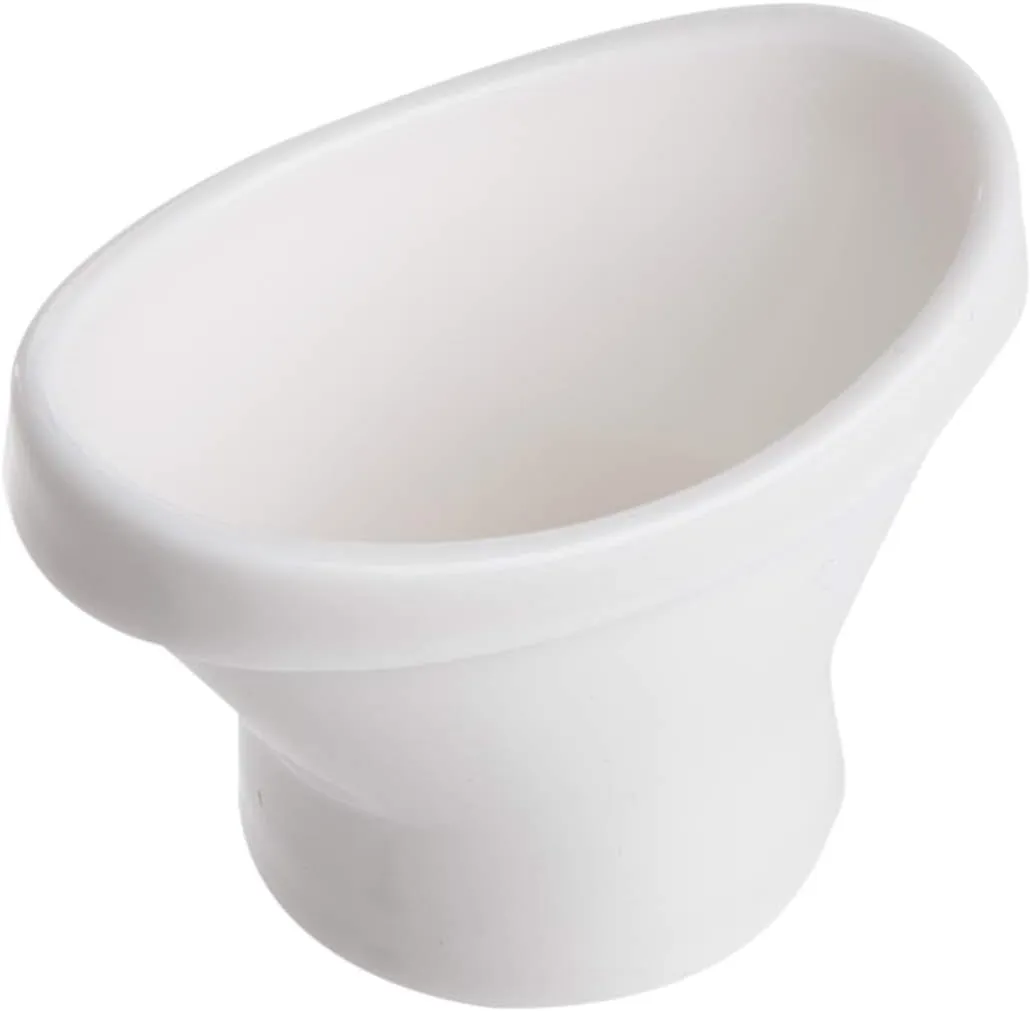 Eye Wash Cup, Reusable White Eye Rinse Aid for Cleaning Dirt, Loose Eyelashes, and Irritants, Gentle Eye Care Solution, Durable Plastic Design, Ideal for Home Use