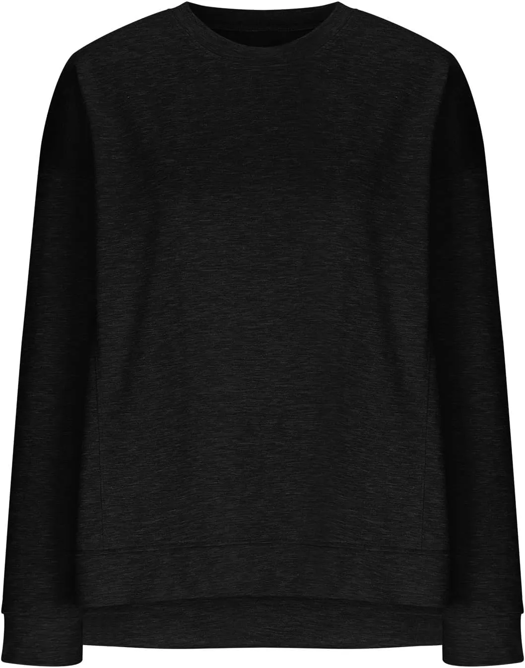 Fall Shirts for Women 2024 Trendy Plus Size Crewneck Sweatshirts Casual Long Sleeve Shirts Oversized Pullover Tops