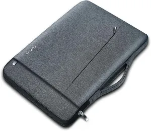 Ferkurn Laptop Case Sleeve for Men Women Chromebook Case Compatible with MacBook Air/Pro Lenovo Surface HP Dell ASUS Acer, 14 inch, Gray