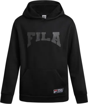 Fila Boys' Sweatshirt - Lightweight Fleece Athletic Pullover Graphic Hoodie for Boys (Sizes: 8-20)