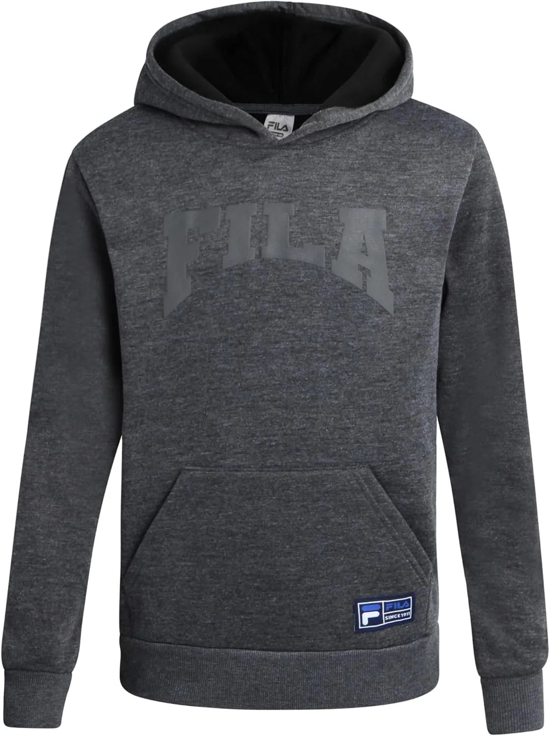 Fila Boys' Sweatshirt - Lightweight Fleece Athletic Pullover Graphic Hoodie for Boys (Sizes: 8-20)