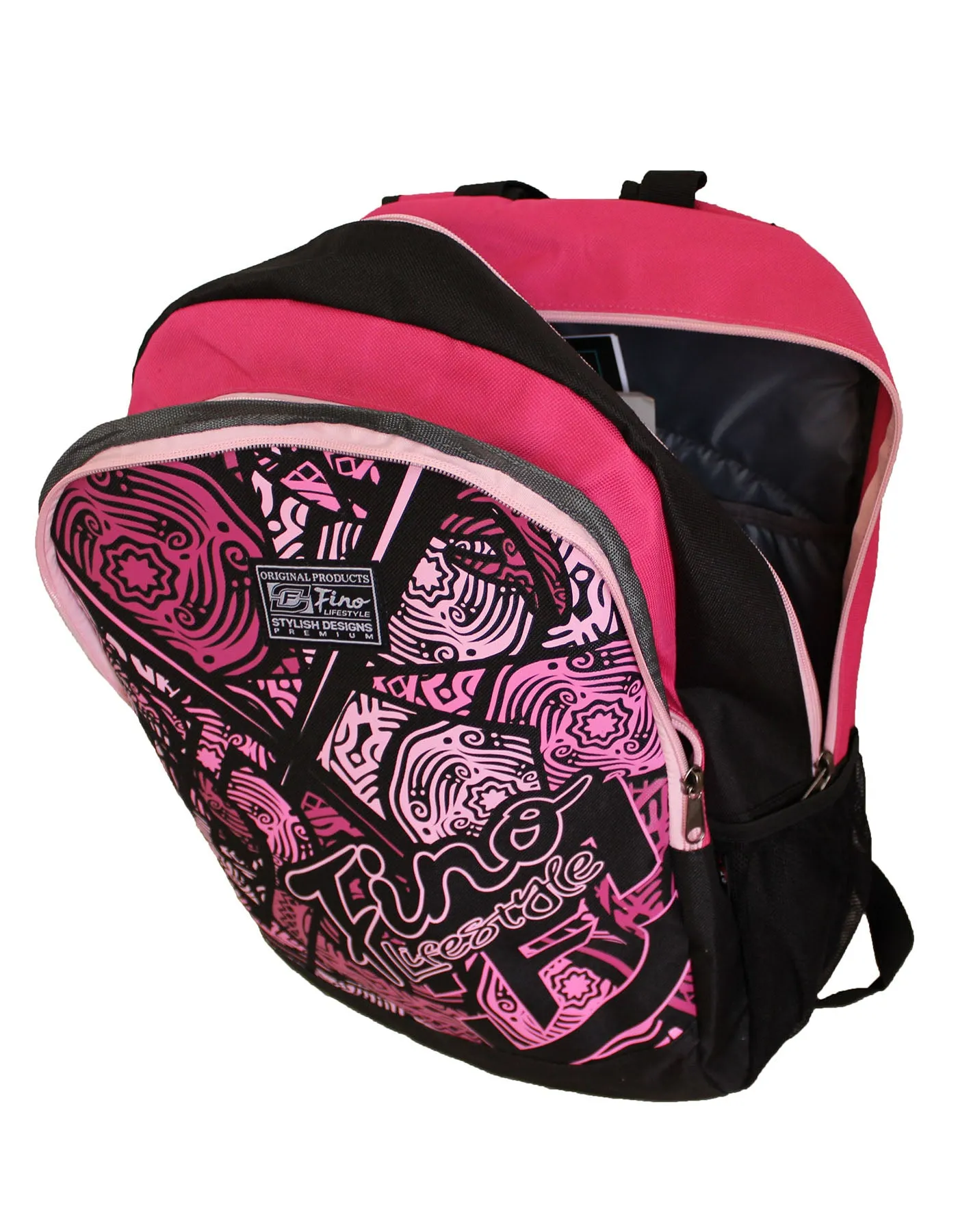 Fino SK-X6549 17'' Unisex Graffiti Backpack