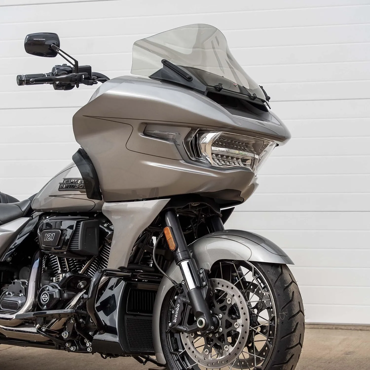 Flare Motorcycle Windshield for Harley-Davidson Road Glide FLTR, 2023.5-2024 (Tint, 12" Pro-Touring)
