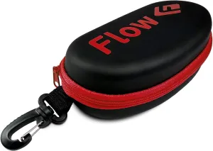 Flow Swim Goggle Case - Protective Case for Swimming Goggles With Bag Clip for Backpack