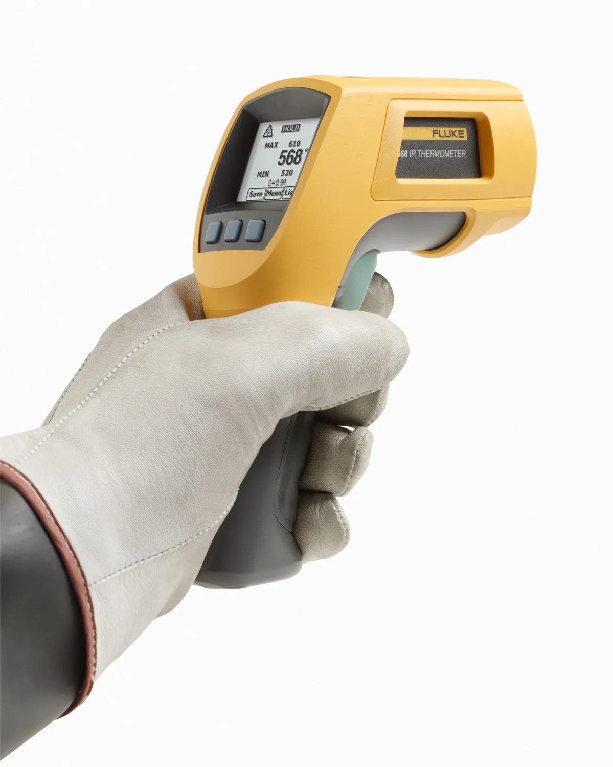 Fluke 568 Dual Infrared Thermometer, -40 to  1472 Degree F Range, Contact/Non Contact