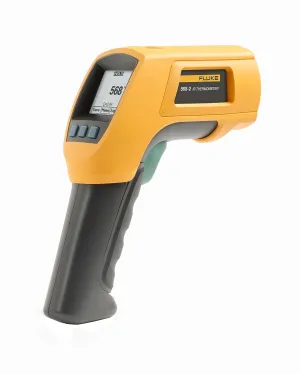 Fluke 568 Dual Infrared Thermometer, -40 to  1472 Degree F Range, Contact/Non Contact