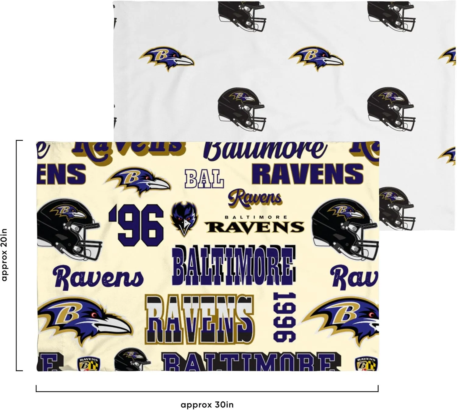 FOCO Unisex-Adult NFL Team Logo Bed in a Bag Comforter Sheets Pillow Cases Bedding 5-Piece Set
