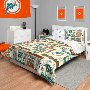 FOCO Unisex-Adult NFL Team Logo Bed in a Bag Comforter Sheets Pillow Cases Bedding 5-Piece Set