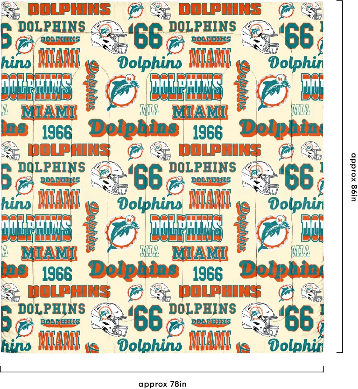 FOCO Unisex-Adult NFL Team Logo Bed in a Bag Comforter Sheets Pillow Cases Bedding 5-Piece Set