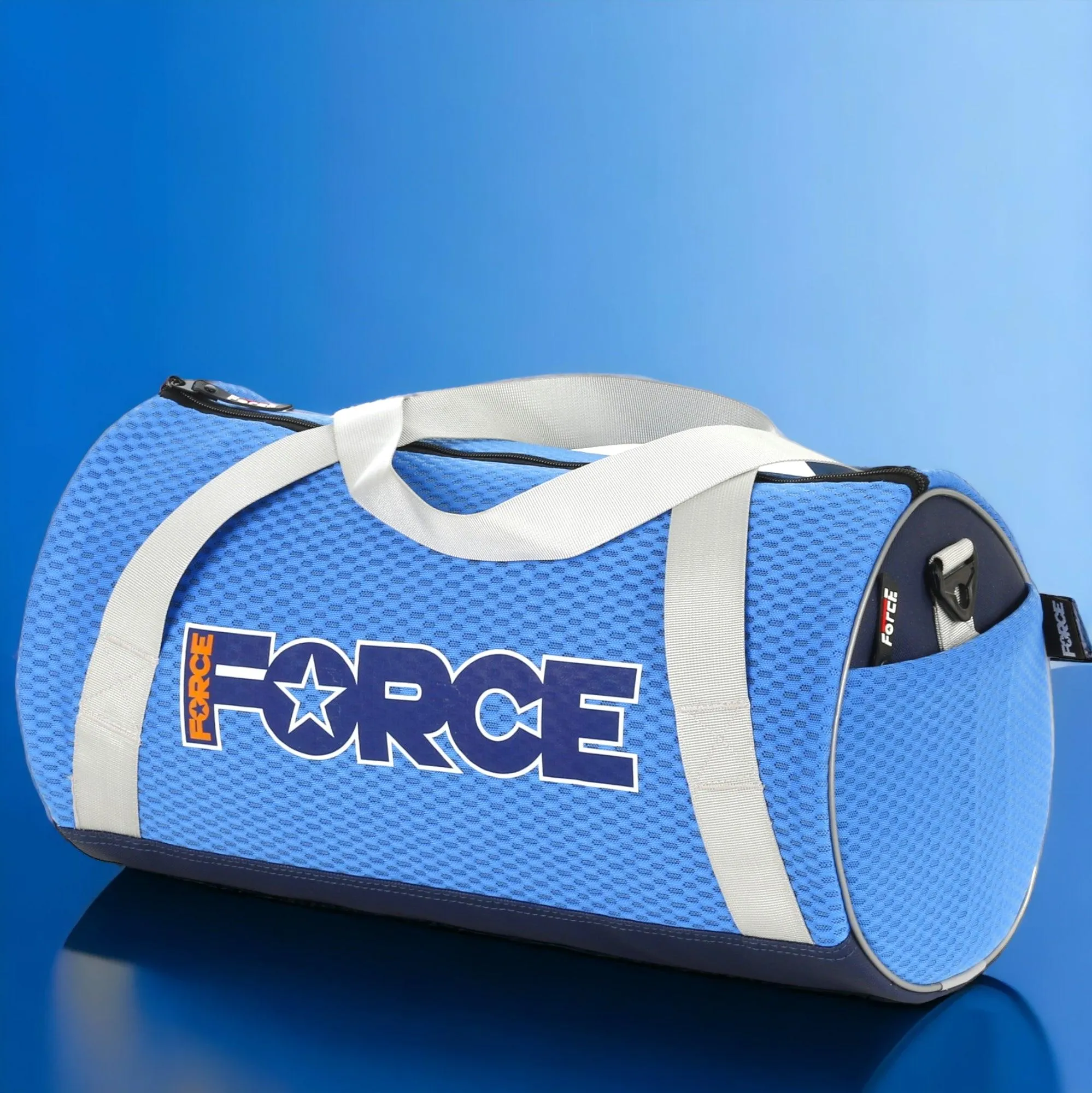 FORCE Sports Bag Mesh - BLUE - GM-102
