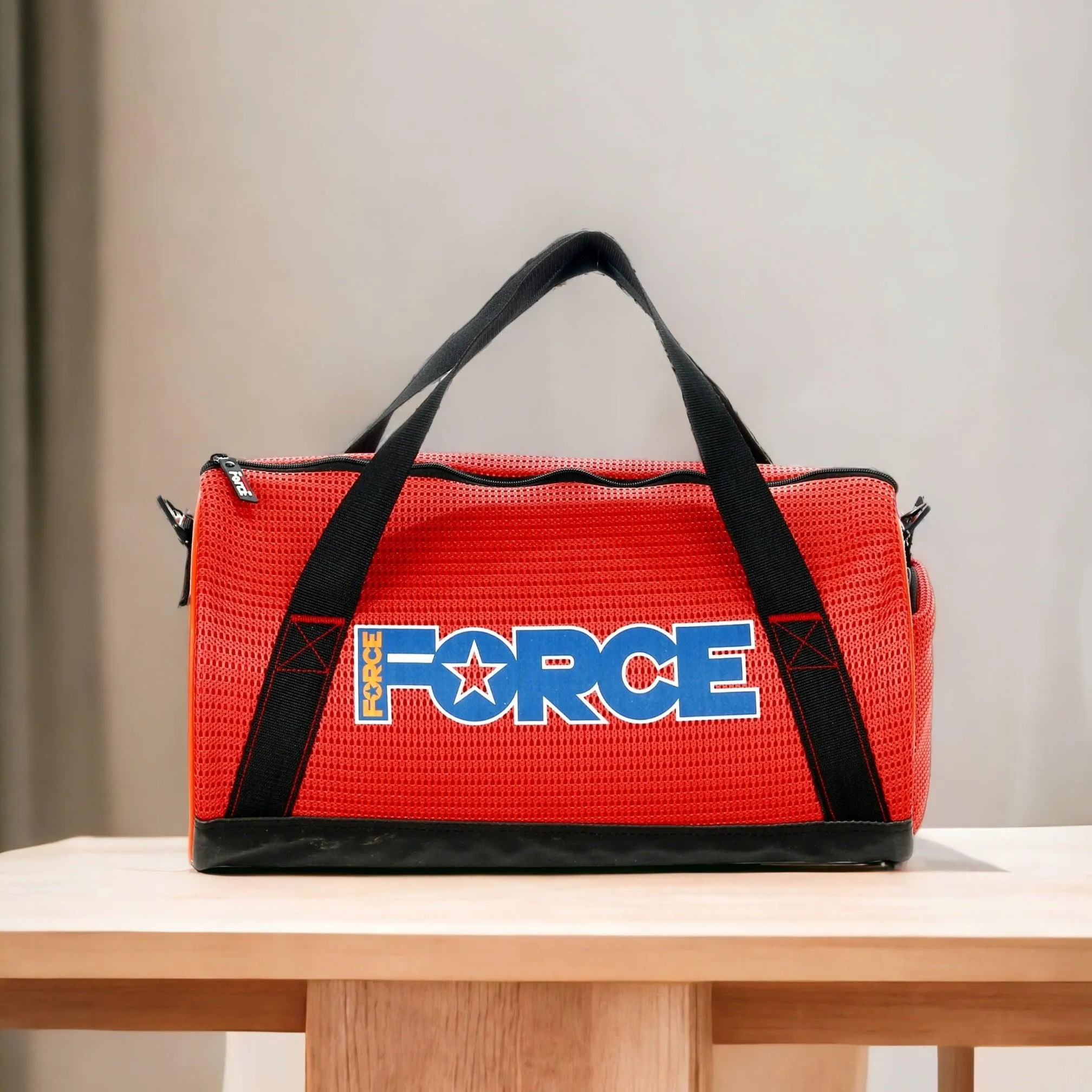 FORCE Sports Bag Mesh Orange GM-105
