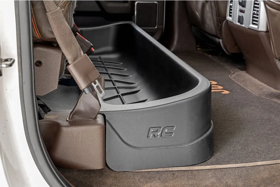 Ford F-150, F-250, F-350, F-450 Rough Coutry Under Seat Storage