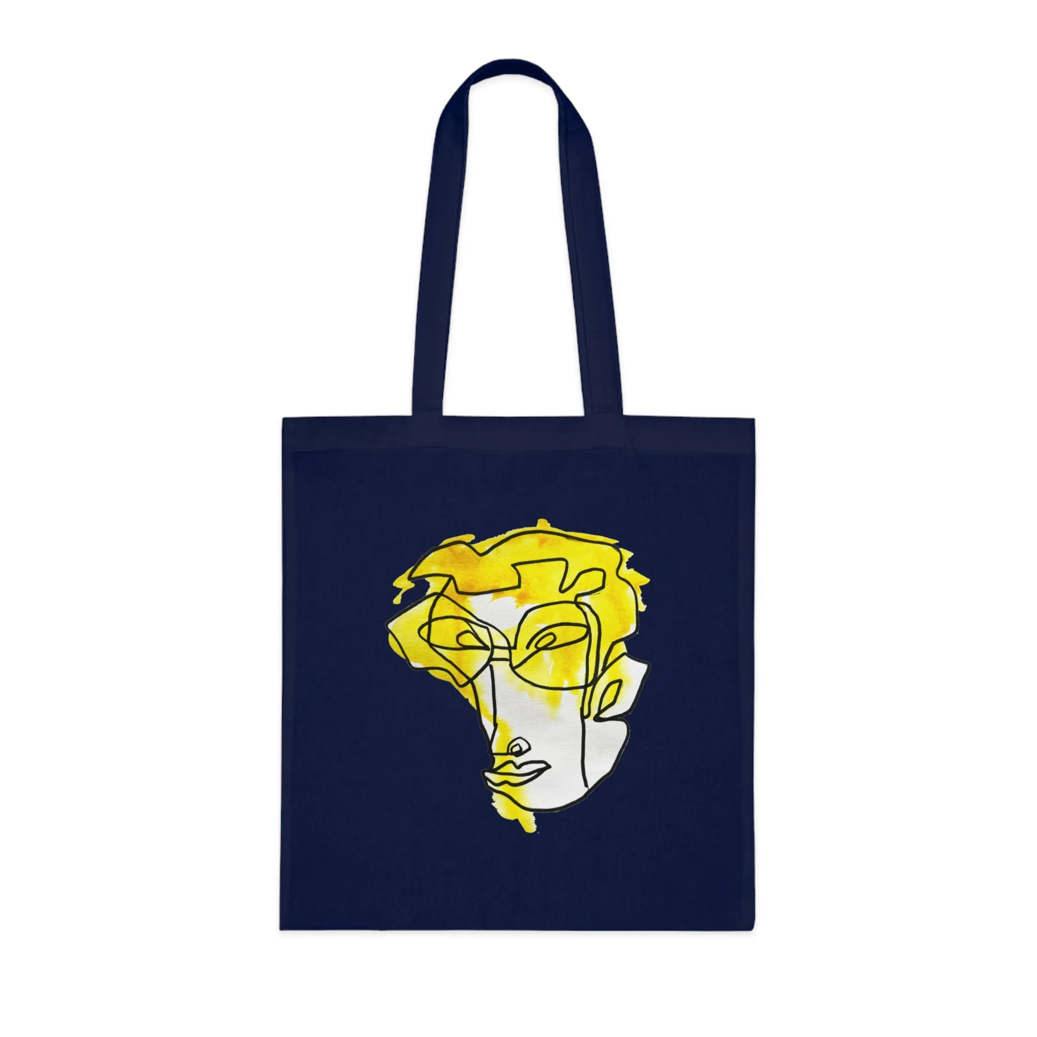 Foresight - Versatile 100% Cotton Tote: Vibrant Colors, Light & Practical