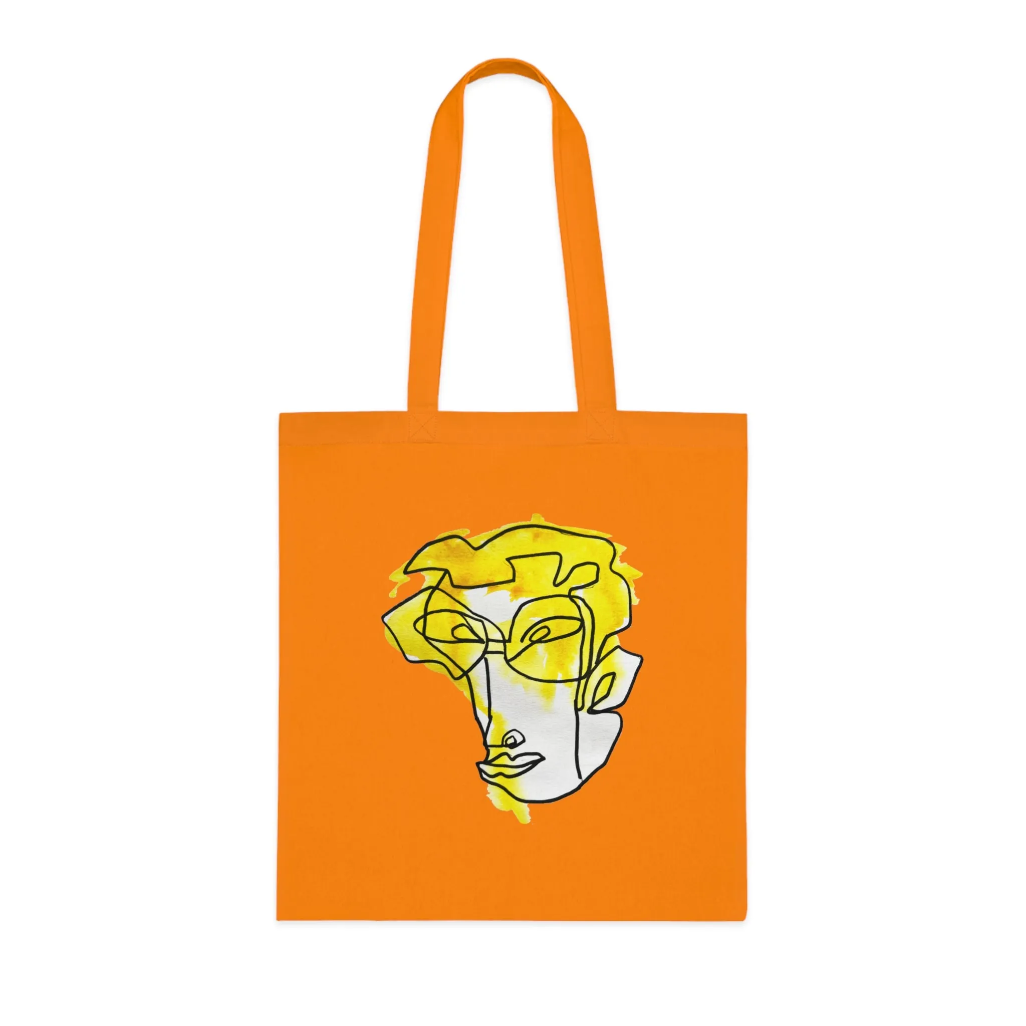 Foresight - Versatile 100% Cotton Tote: Vibrant Colors, Light & Practical