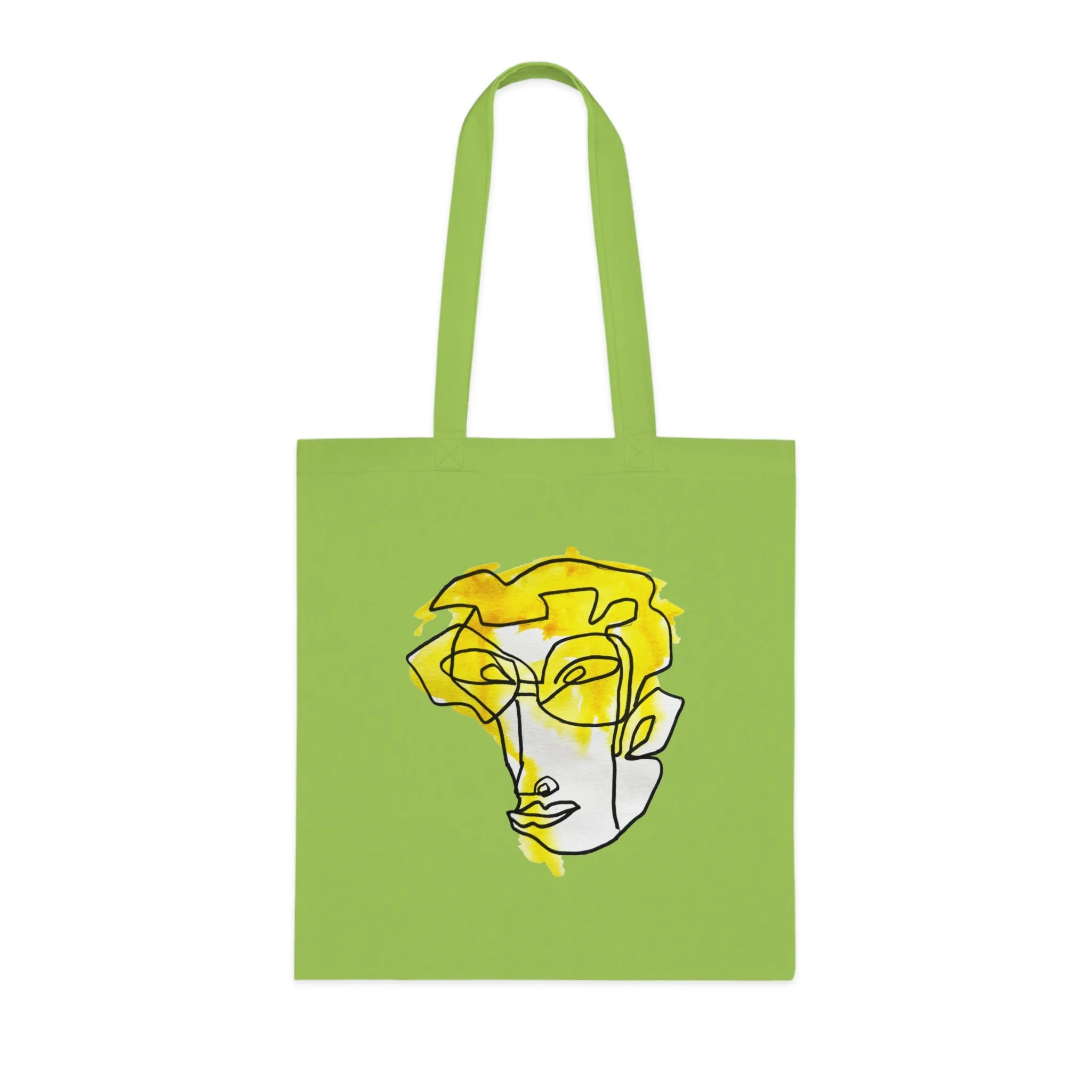 Foresight - Versatile 100% Cotton Tote: Vibrant Colors, Light & Practical