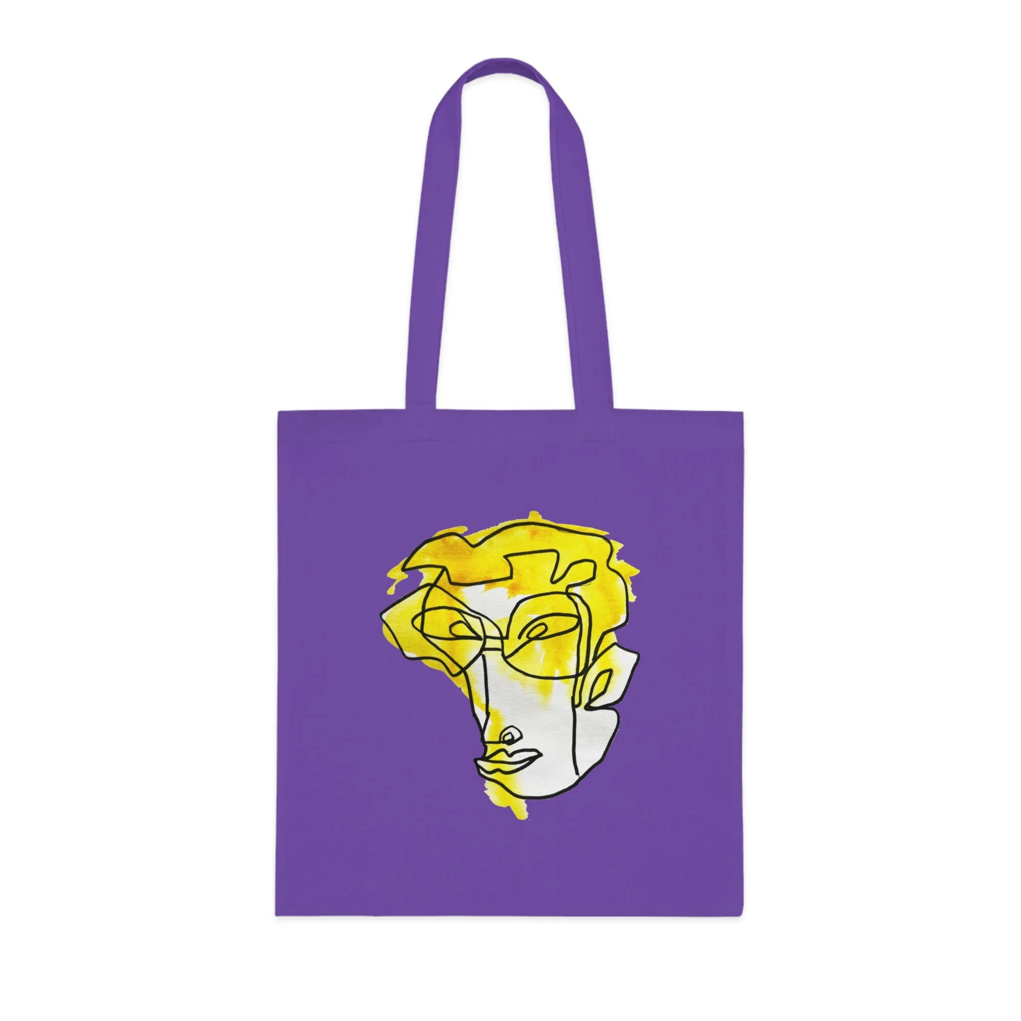 Foresight - Versatile 100% Cotton Tote: Vibrant Colors, Light & Practical