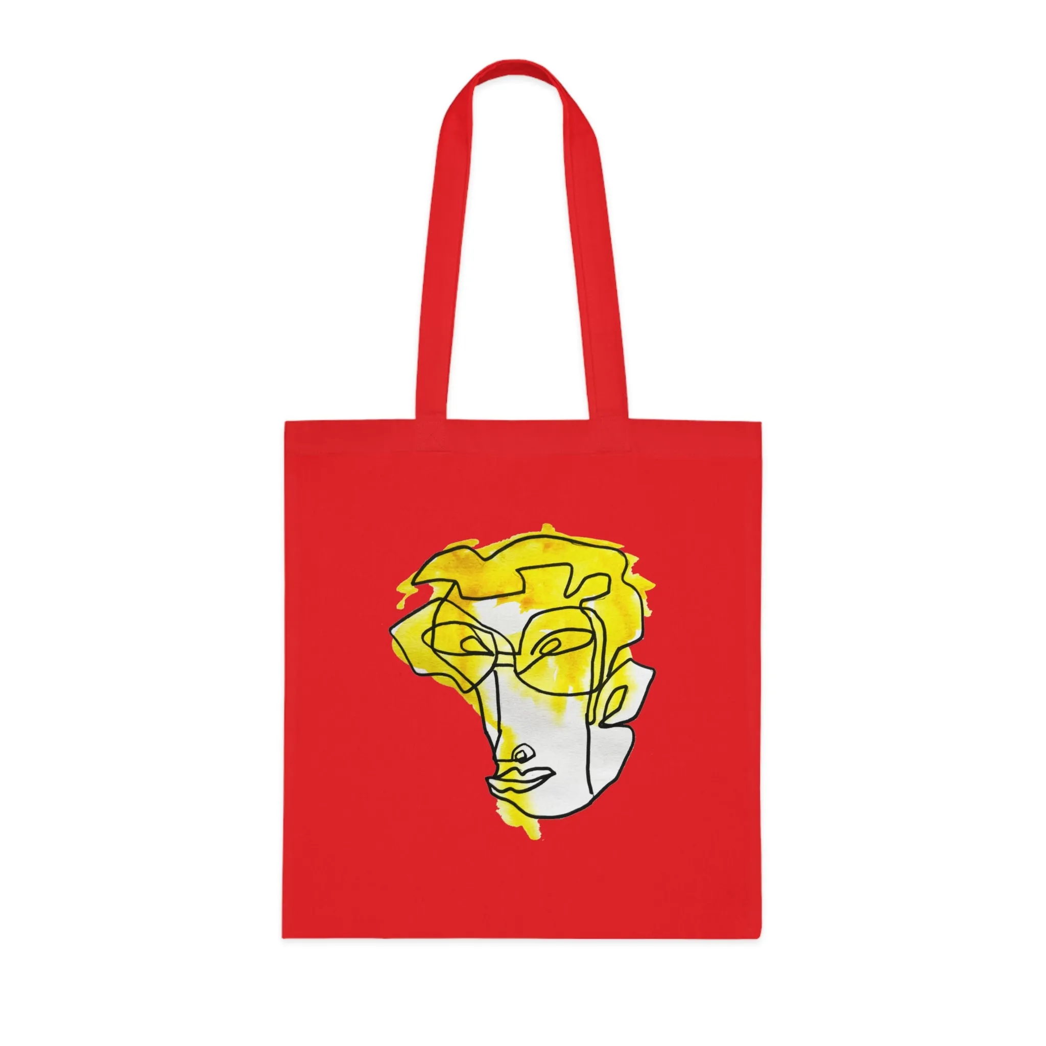 Foresight - Versatile 100% Cotton Tote: Vibrant Colors, Light & Practical