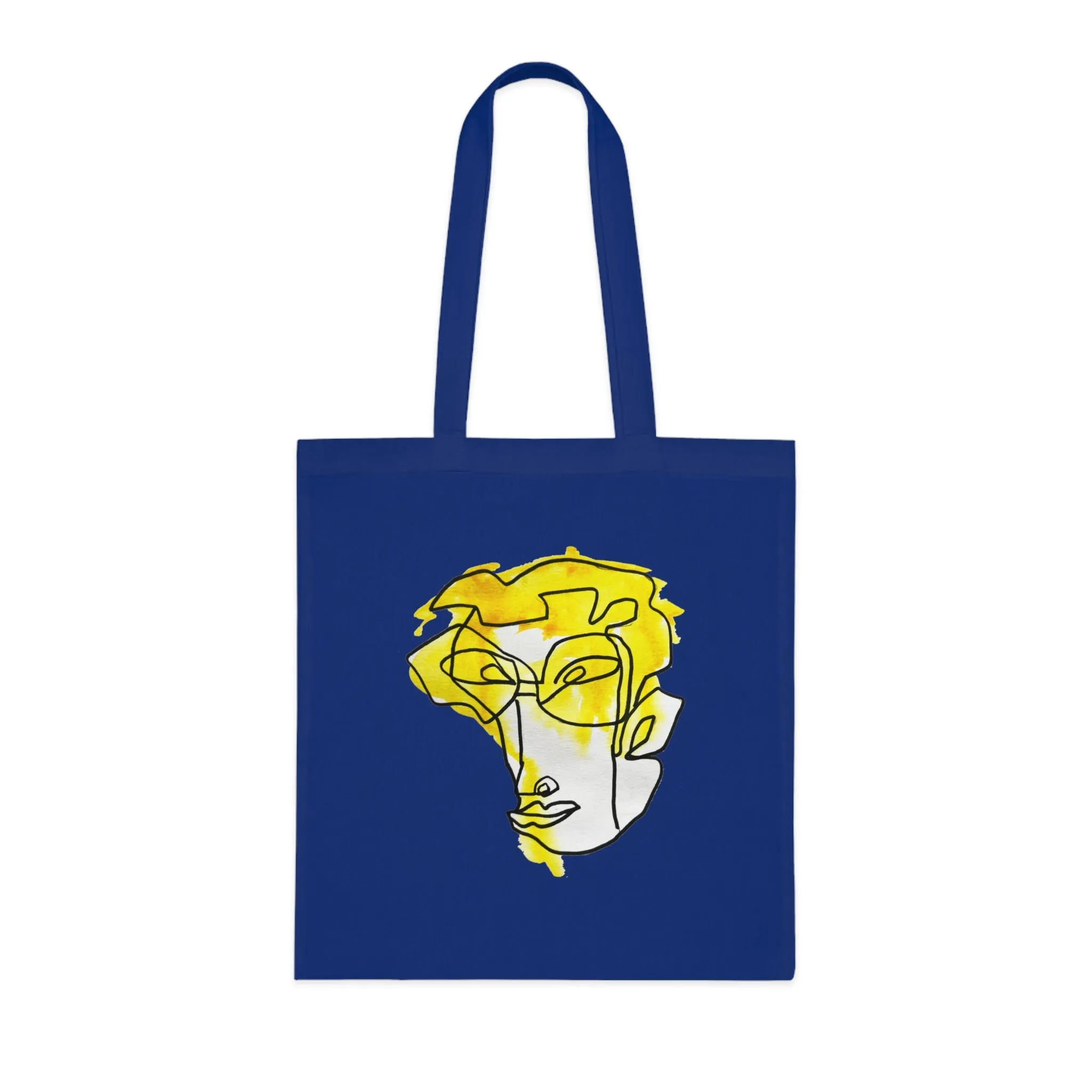 Foresight - Versatile 100% Cotton Tote: Vibrant Colors, Light & Practical
