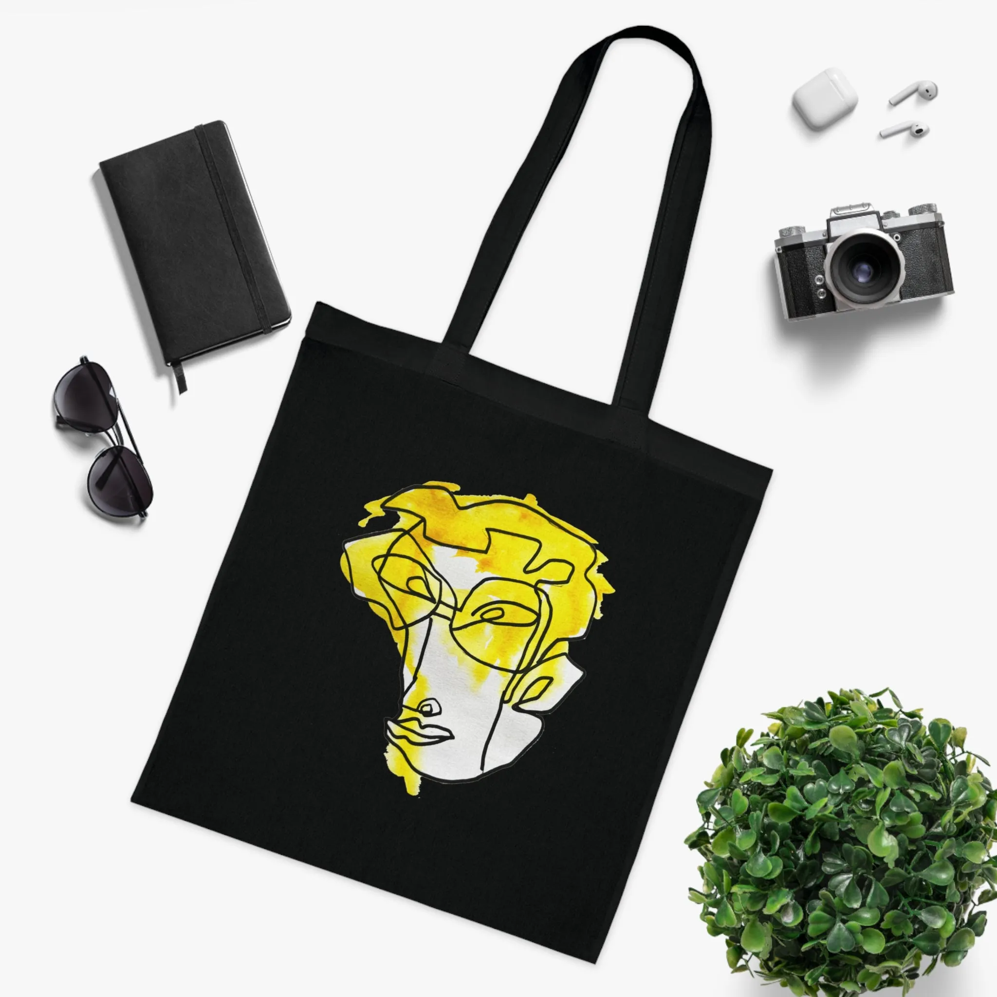 Foresight - Versatile 100% Cotton Tote: Vibrant Colors, Light & Practical