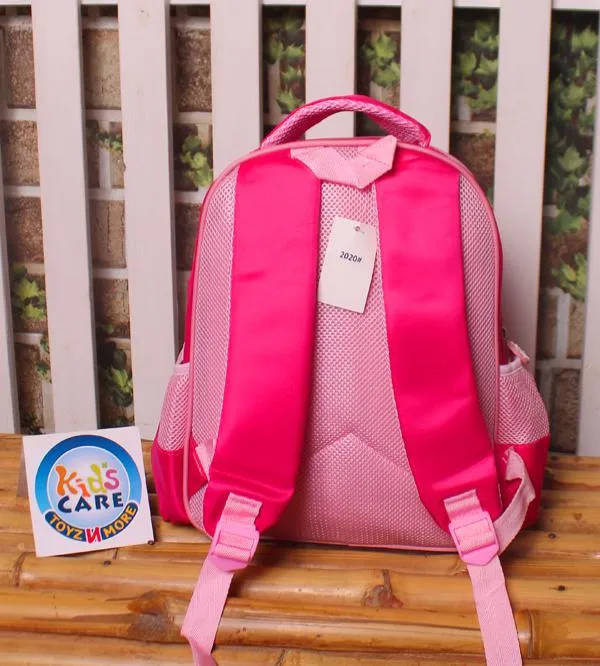 Frozen Anna & Elsa Themed Premium Quality Three Portion School Bag for KG 1 & KG 2 (2020)
