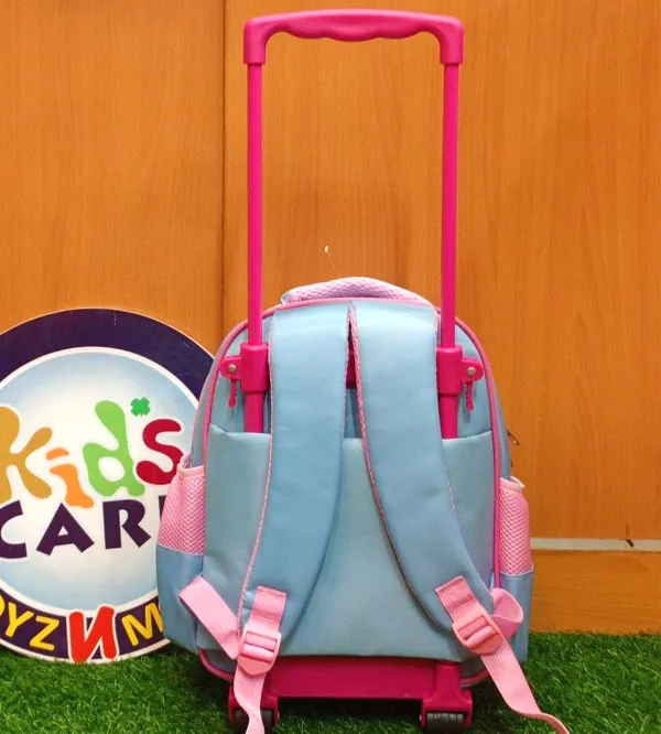 Frozen Elsa Themed School Trolley Bag For KG-1 & KG-2 (13020N)