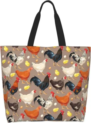 Fun Dog Paw Tote Bag For Women, Shoulder Bags Big Foldable Reusable Grocery Handbag For Travel Shopping Picnic