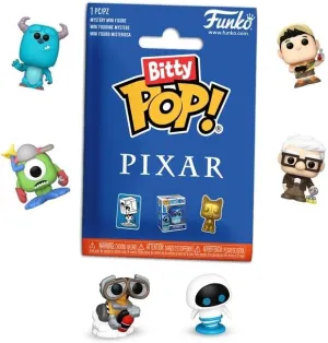 Funko Pop! Bitty: Pixar - 12 Piece Polybag