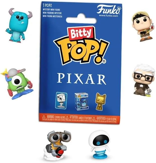 Funko Pop! Bitty: Pixar - 12 Piece Polybag