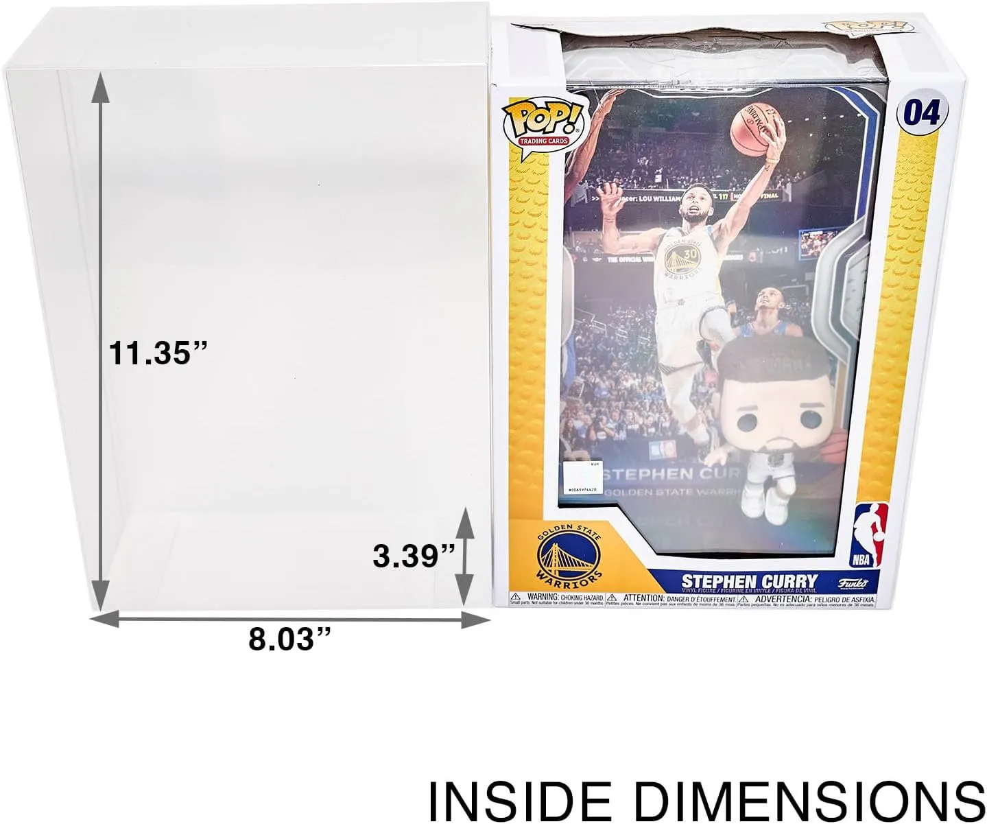 Funko Pop Trading Card Protector Case for Pop Trading Card Boxes (5 Pack)