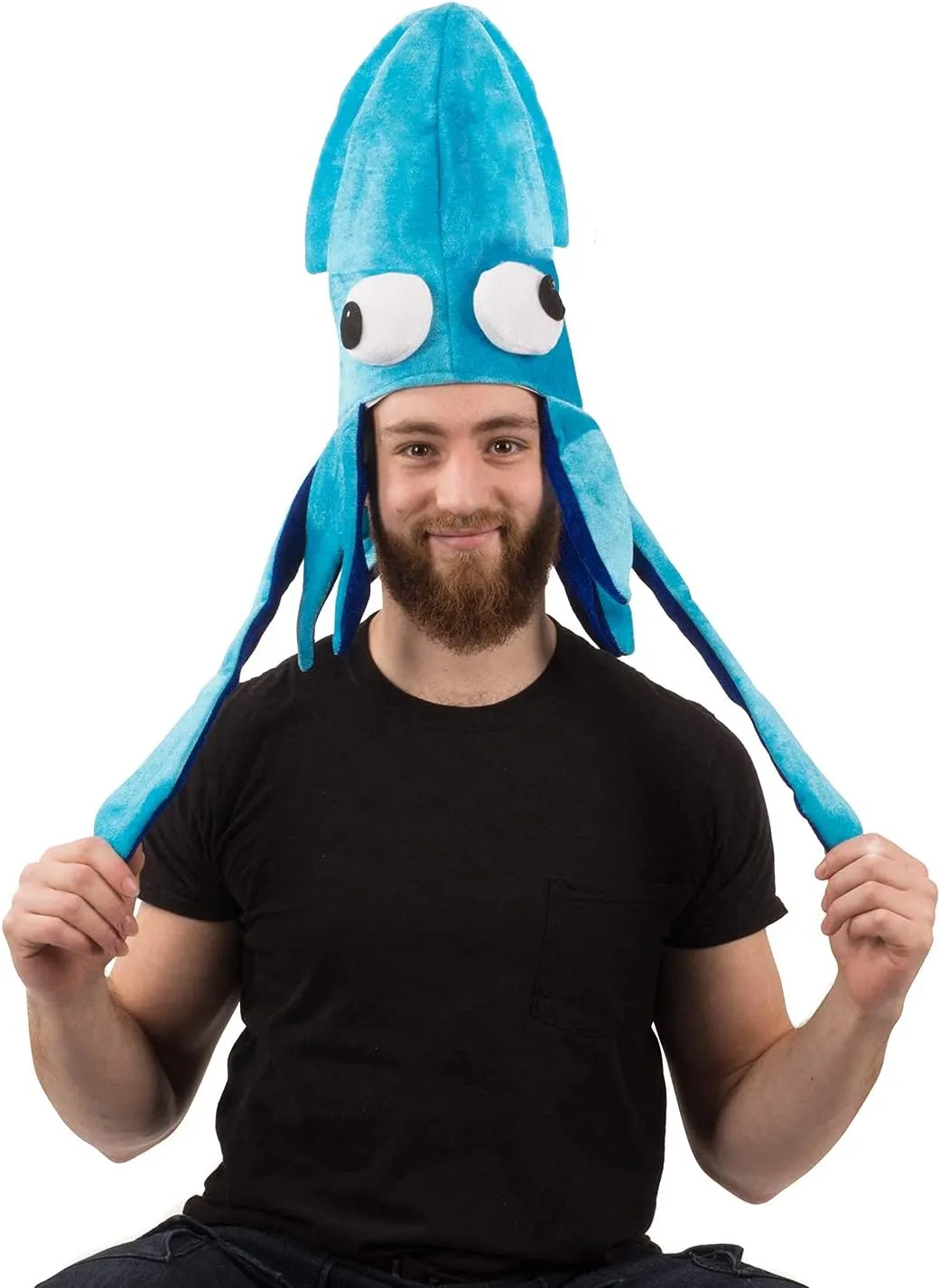 Funny Party Hats Squid Hat - Funny Fun and Crazy Hats in Many Styles