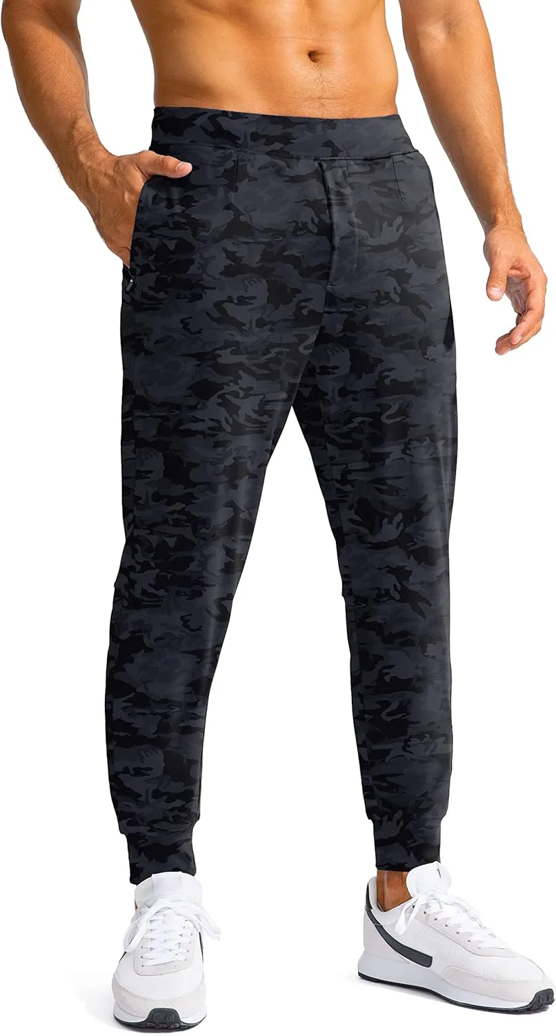 G Gradual Men's Golf Joggers Pants with Zipper Pockets Stretch Sweatpants Slim Fit Track Pants Joggers for Men Work Running