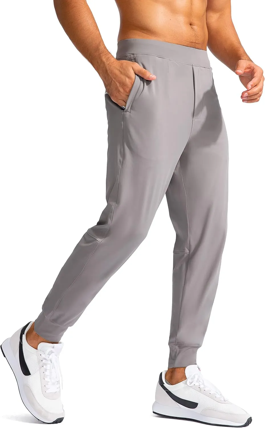 G Gradual Men's Golf Joggers Pants with Zipper Pockets Stretch Sweatpants Slim Fit Track Pants Joggers for Men Work Running