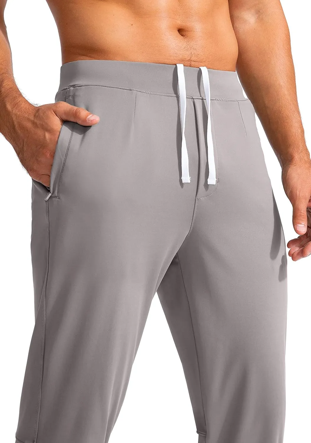 G Gradual Men's Golf Joggers Pants with Zipper Pockets Stretch Sweatpants Slim Fit Track Pants Joggers for Men Work Running