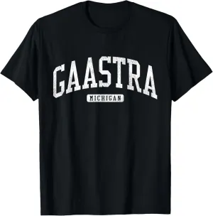 Gaastra Michigan MI JS03 College University Style T-Shirt