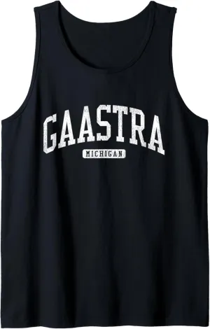 Gaastra Michigan MI JS03 College University Style Tank Top