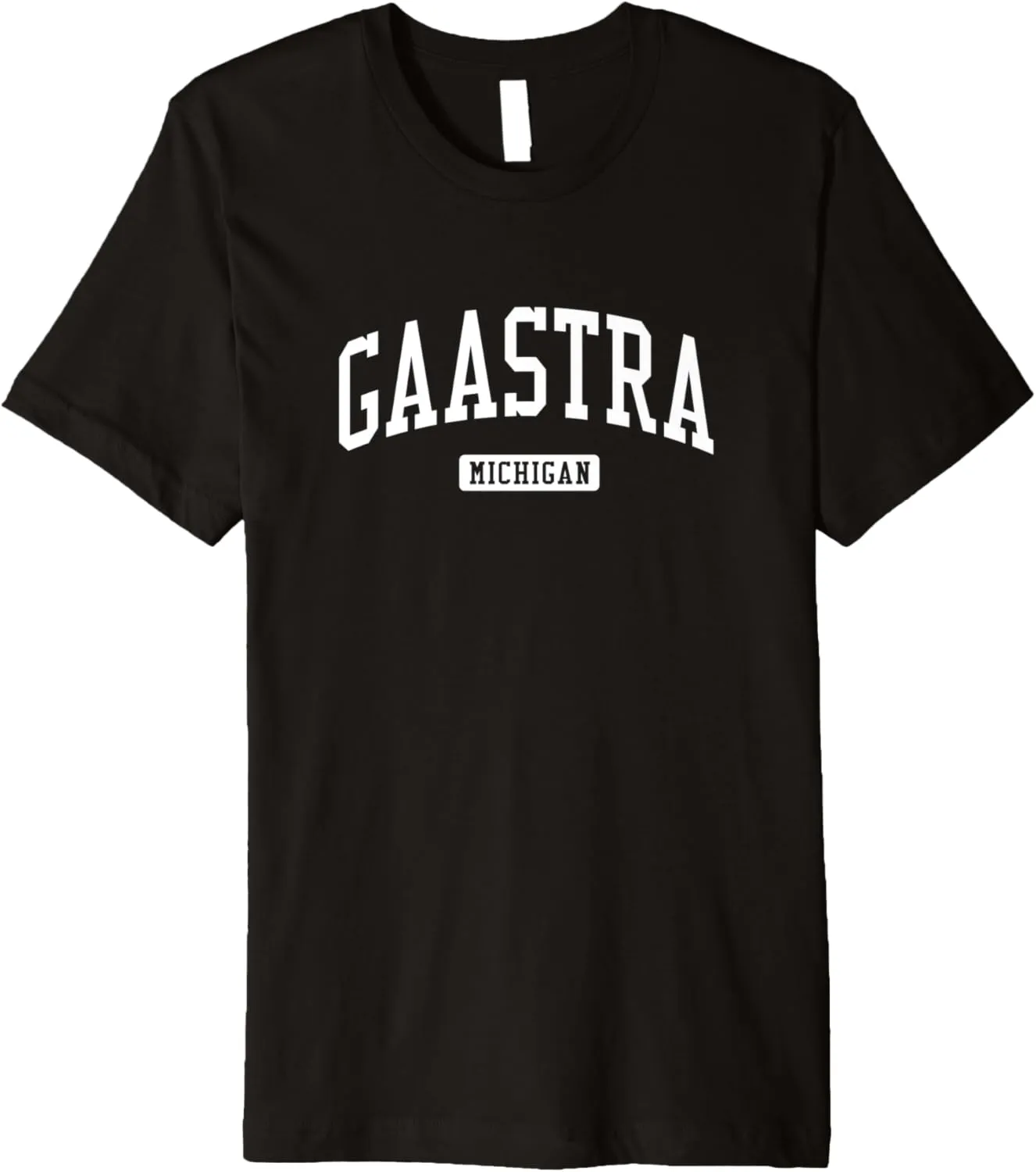 Gaastra Michigan MI Vintage Athletic Sports Design Premium T-Shirt