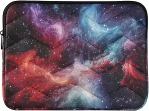Galaxy Cosmic Nebula (2) Laptop Sleeve 15.6 inch, Protective Laptop Case Briefcase Notebook Cover Carrying Computer Bag for Travel Work