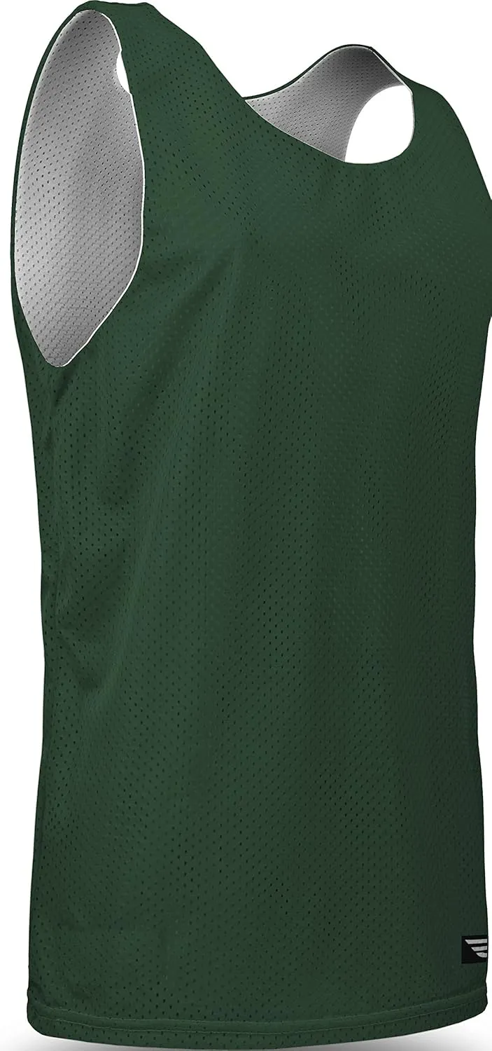 Game Gear Reversible Mesh Workout Jersey, Basketball/Gym Tank Top for Men and Boys (15 Colors)