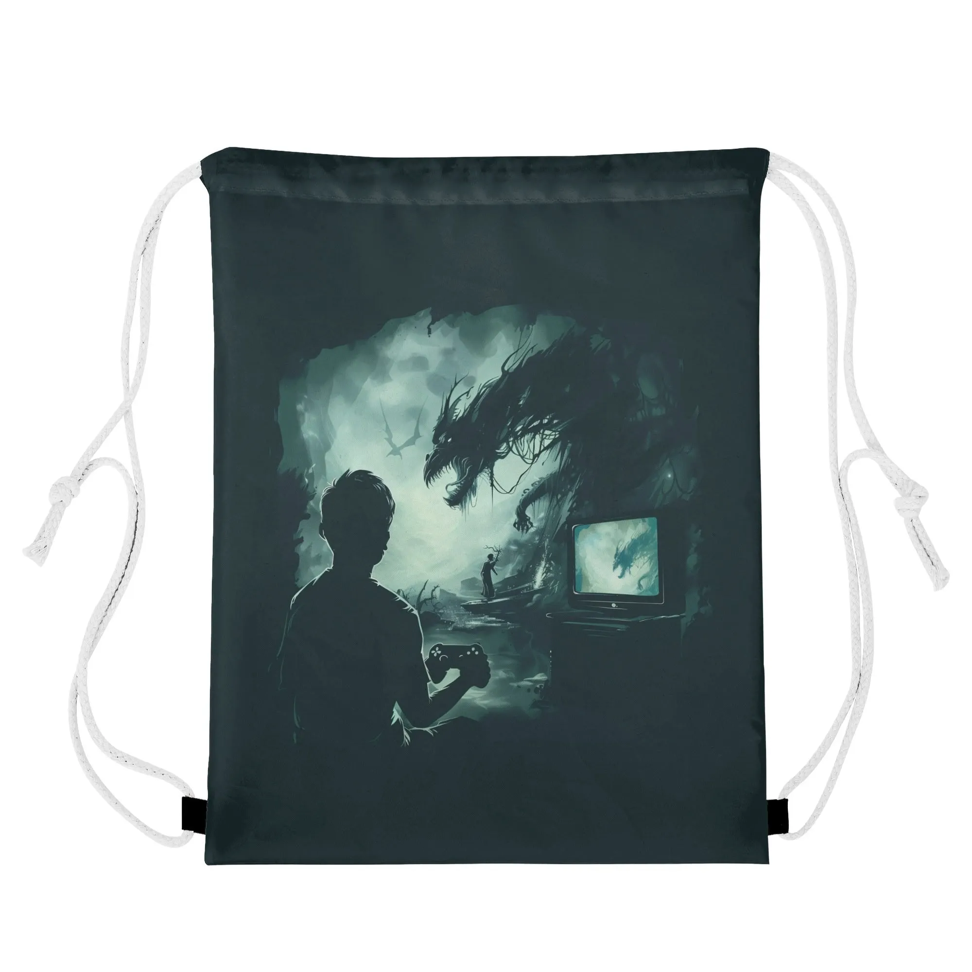 Gamer Drawstring Bag