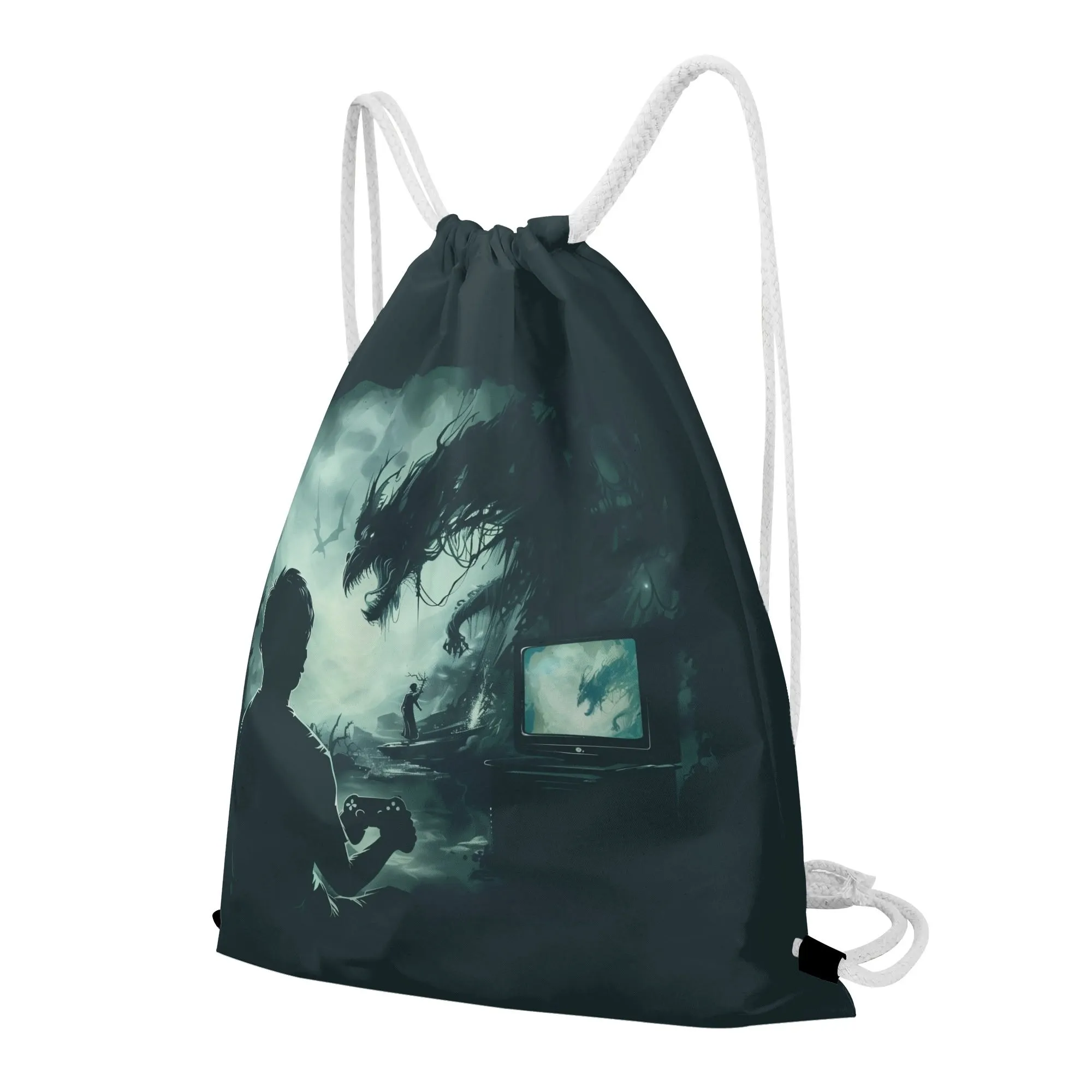 Gamer Drawstring Bag